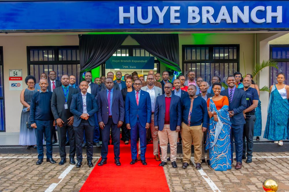 A major highlight of the tour was the unveiling of the newly expanded I&M Bank branch in Huye, now operating as a fully-fledged business center.