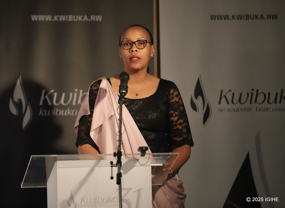 Amb. Munyangaju urged vigilance against persistent genocidal ideologies and honoring Rwanda’s journey of resilience and unity.