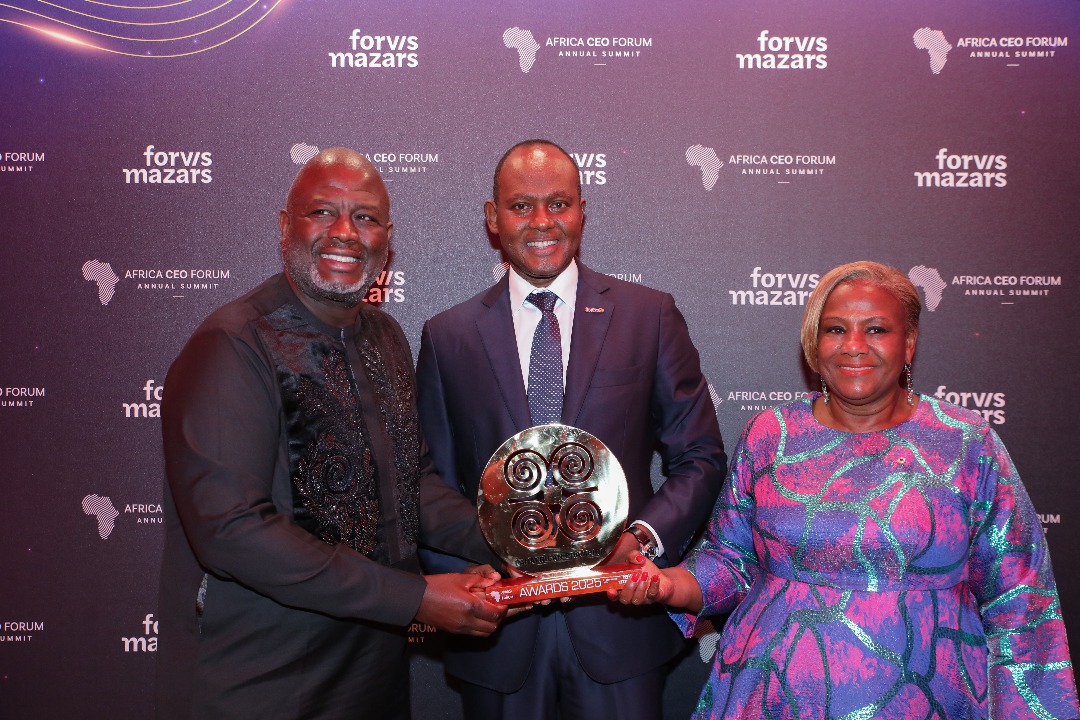 The African Reinsurance Corporation (Africa Re) was named Pan-African Champion at the 2025 Africa CEO Forum Awards held on Monday night in Abidjan, Côte d’Ivoire. 