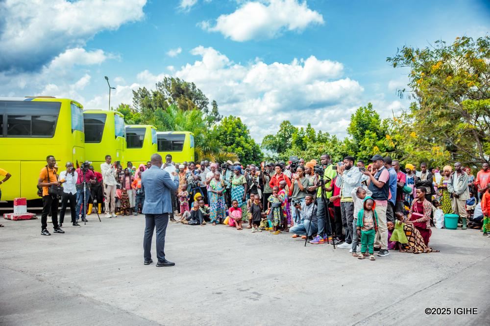 Mulindwa encouraged the returnees to actively participate in national programs, including community meetings, where they can stay informed and engaged in national development.