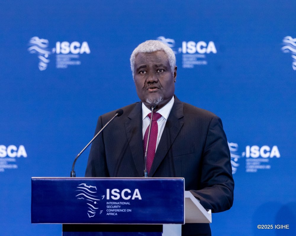 Also speaking at the opening session was Moussa Faki Mahamat, former Chairperson of the African Union Commission and Chair of the ISCA Advisory Council.
