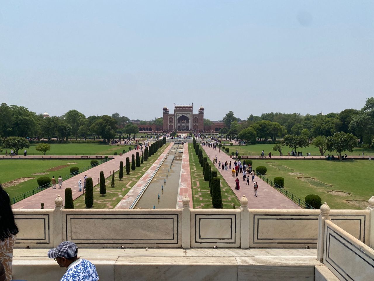 There was a sense of reverence, a respect for the monument and its history that was palpable.