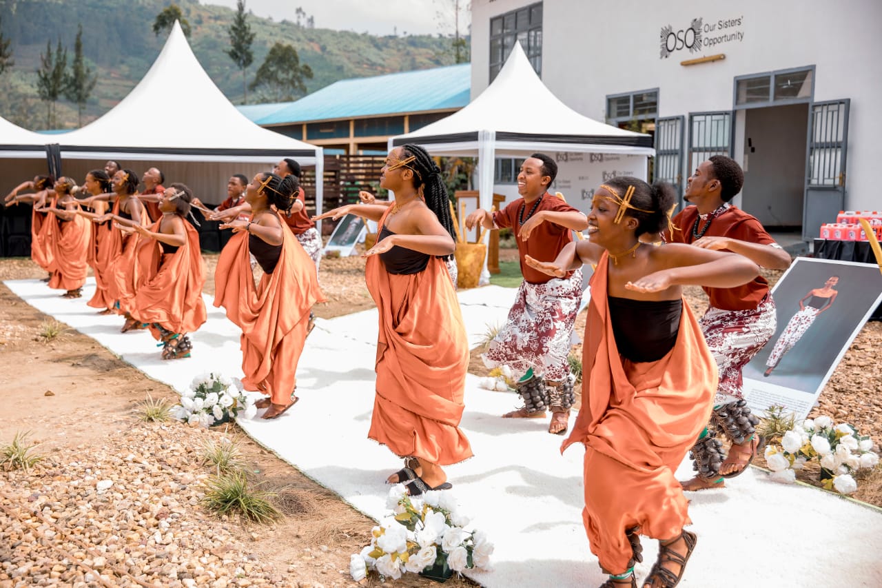 A traditional dance group entertained guests and graduates during the ceremony, adding a festive atmosphere to the celebration.         