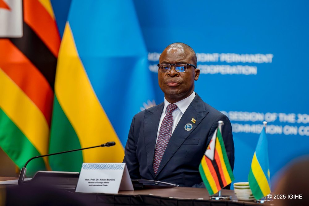 Zimbabwe’s Minister of Foreign Affairs, Prof. Dr. Amon Murwira, affirmed his country’s commitment to deepening collaboration with Rwanda across a range of sectors.