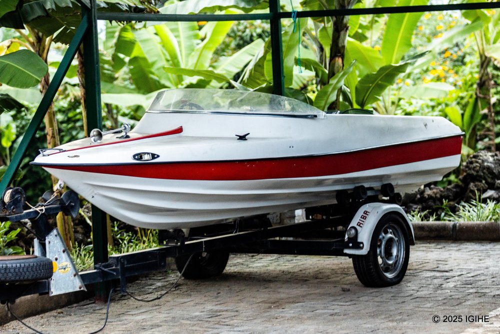 A boat is also available for interested guests