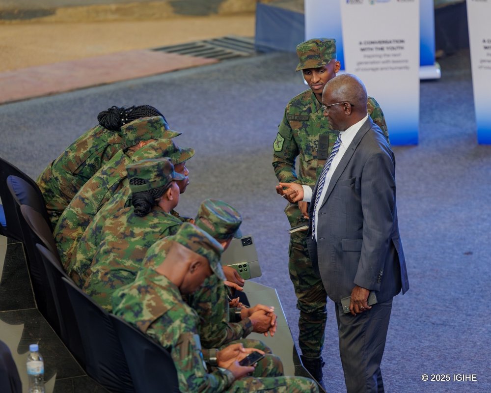 Brig. Gen. Faye was among a group of former UN peacekeeping soldiers who recently visited Rwanda to share their experiences from the 1994 Genocide against the Tutsi, particularly with youth and members of the Rwandan Defence Force.