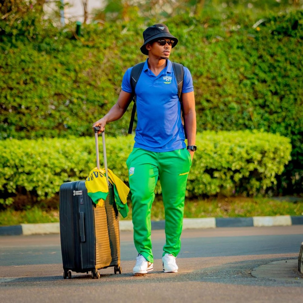 20 players, including Kevin Muhire, are among those traveling with the Amavubi squad ahead of their World Cup qualifier in Nigeria.
