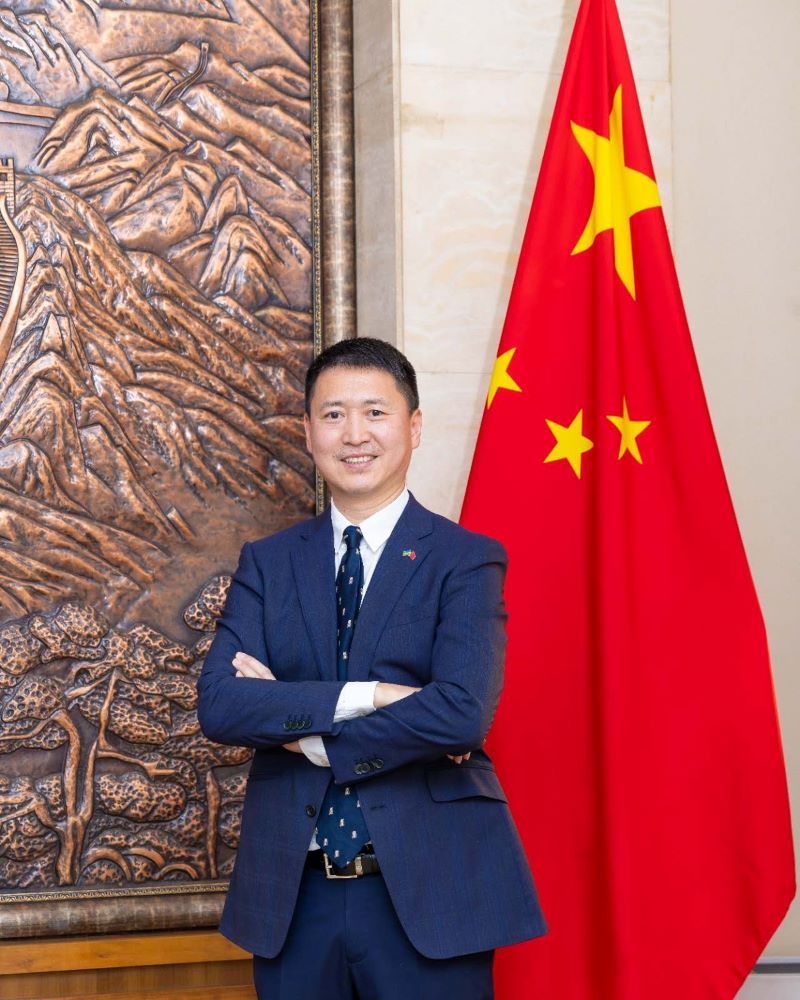 Gao Wenqi is the Ambassador of the People’s Republic of China to Rwanda