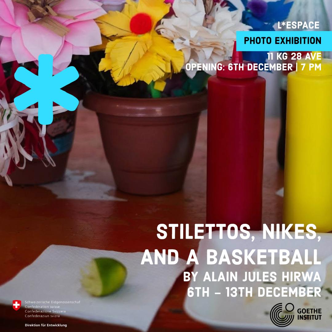 The poster for the L’Espace exhibition held in Kimihurura last year.