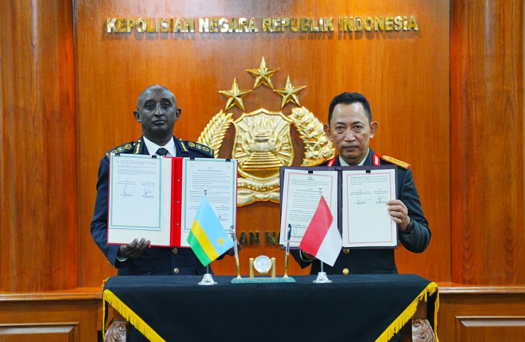 The cooperation pact was signed in Jakarta, Indonesian between Inspector General of Police (IGP), Felix Namuhoranye and General Listyo Sigit Prabowo, the Indonesian Chief of Police.