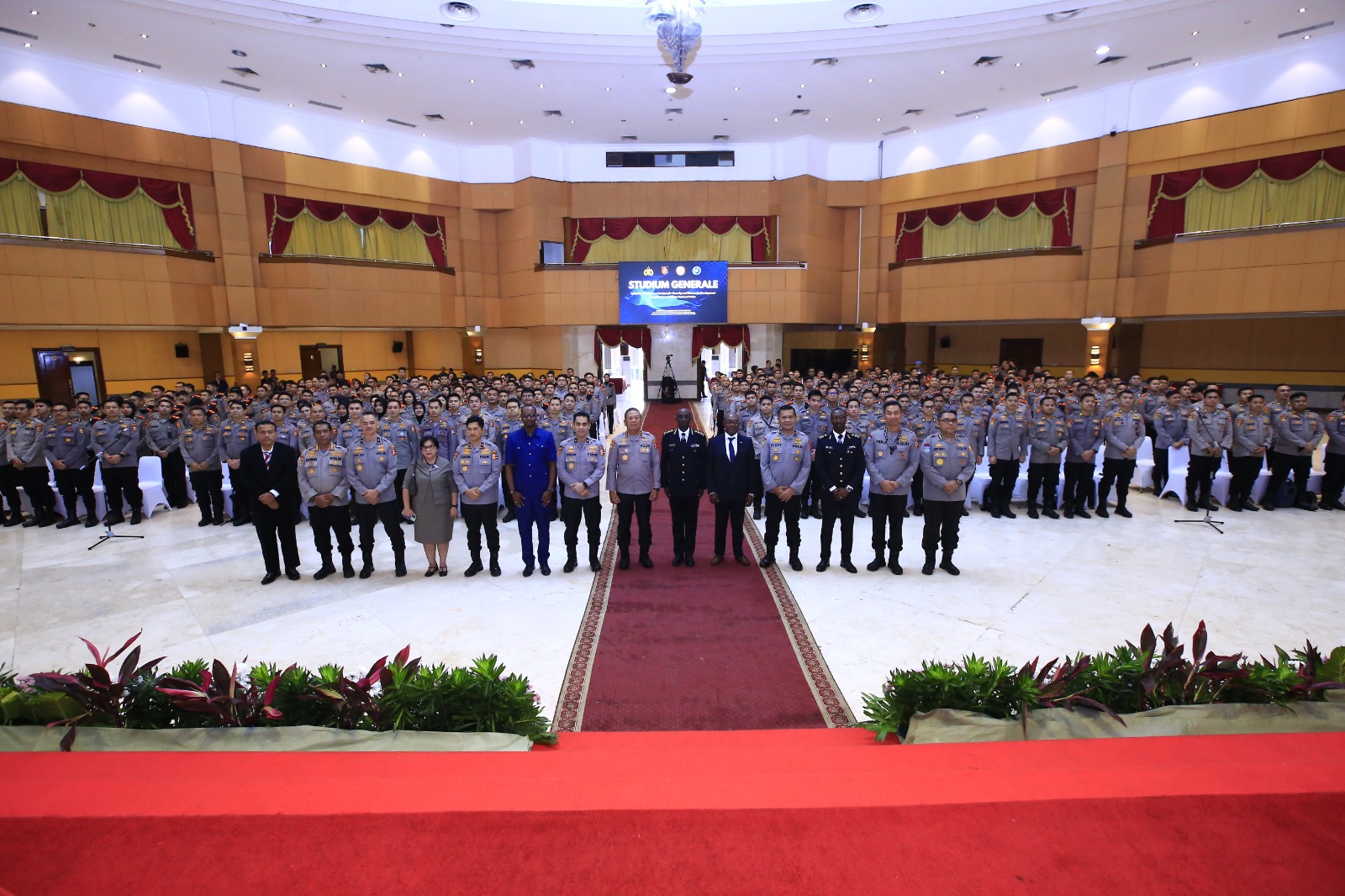 IGP Namuhoranye, who is on a four-day visit to Indonesia at the invitation of his host, also toured the Indonesian Police College, where he interacted with over 300 commissioned officers attending various courses.