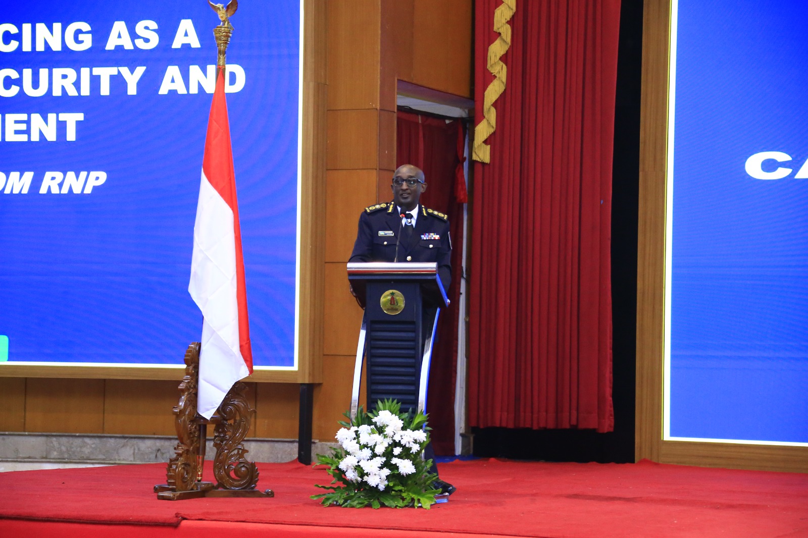 IGP Namuhoranye is on a four-day visit to Indonesia.