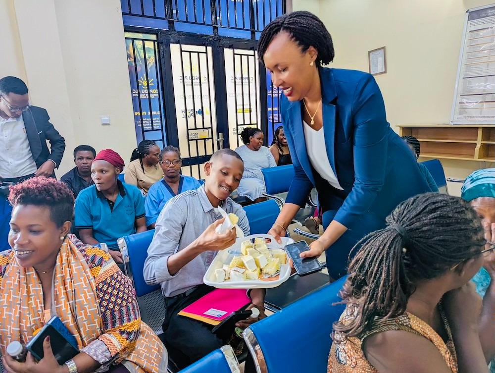 COPEDU Plc’s CEO, Raïssa Muyango, thanked clients for their daily cooperation and trust in the institution.
