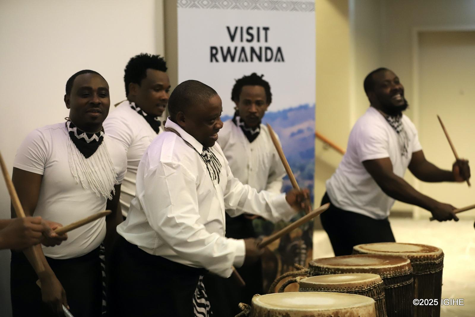IREBERO Ballet showcased Rwandan culture through traditional dance and songs.