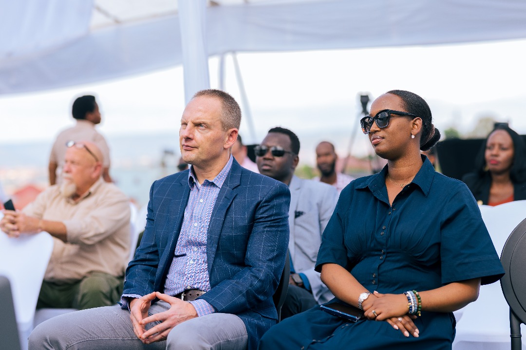 The ground breaking ceremony, which was also attended by the United States Ambassador to Rwanda, Eric Kneedler.