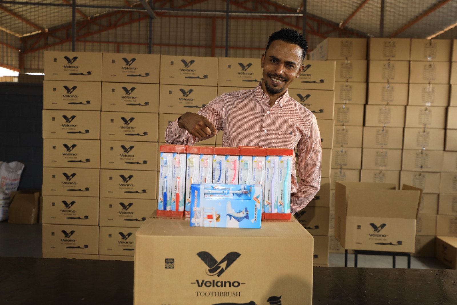 The factory, founded by South Sudanese dentist Dr. Moustafa Hussein Abbas, is driven by a medical-first approach aimed at improving oral health standards.