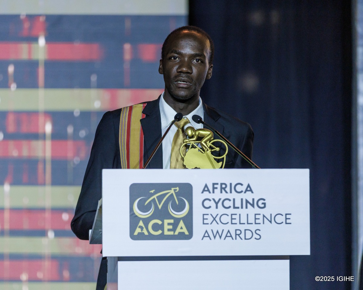 Ugandan cyclist Charles Kagimu was crowned best male rider in the EAC.