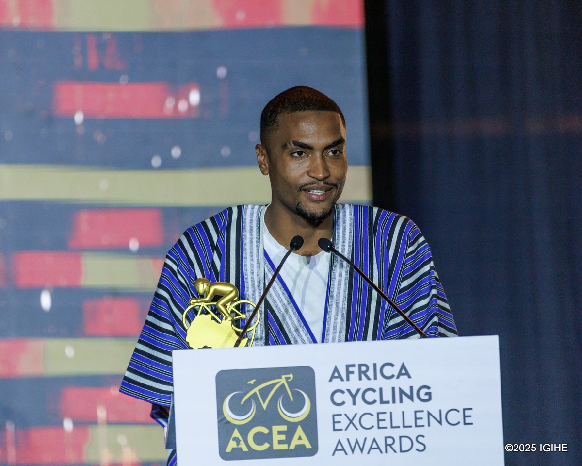 Burkinabé cyclist Paul Daumont was named best rider in the amateur category.