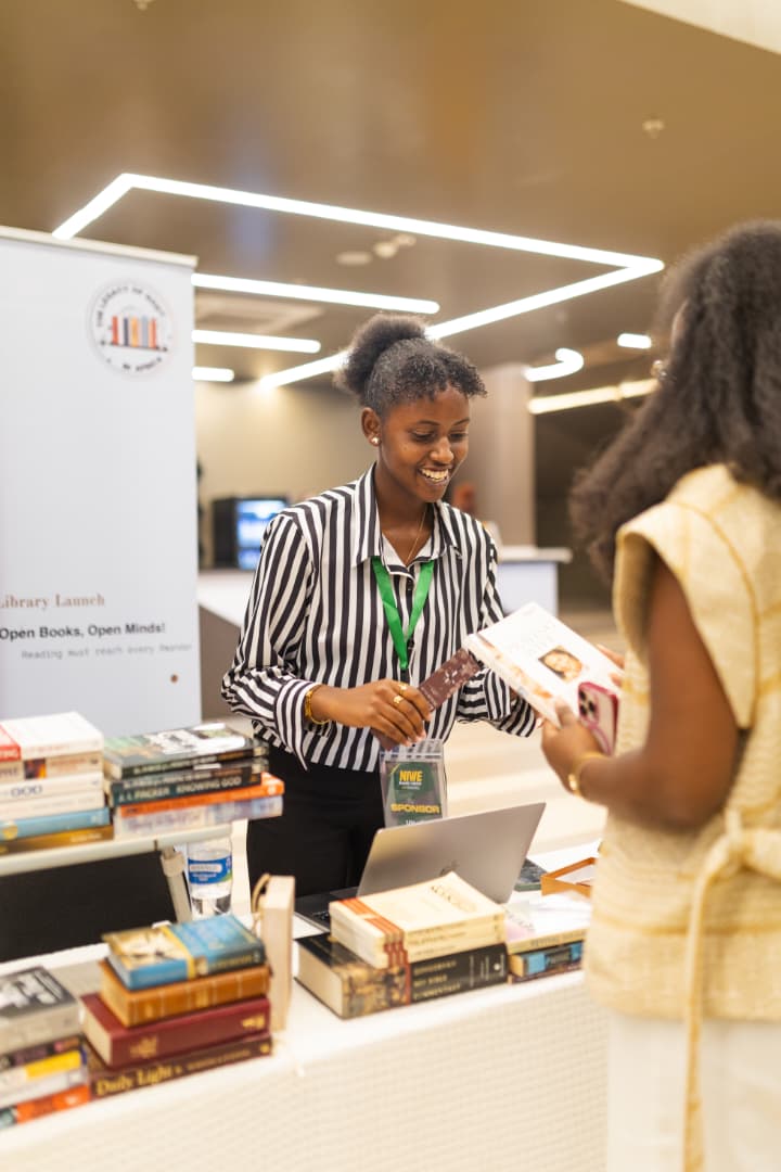 The bookstore offers a broad selection of titles, including Bibles, devotionals, inspirational wisdom books, children’s literature, and Bible commentaries.