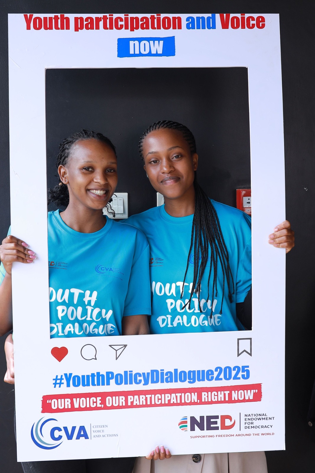 The dialogue underscored that youth participation is not just a governance priority, but a human right.