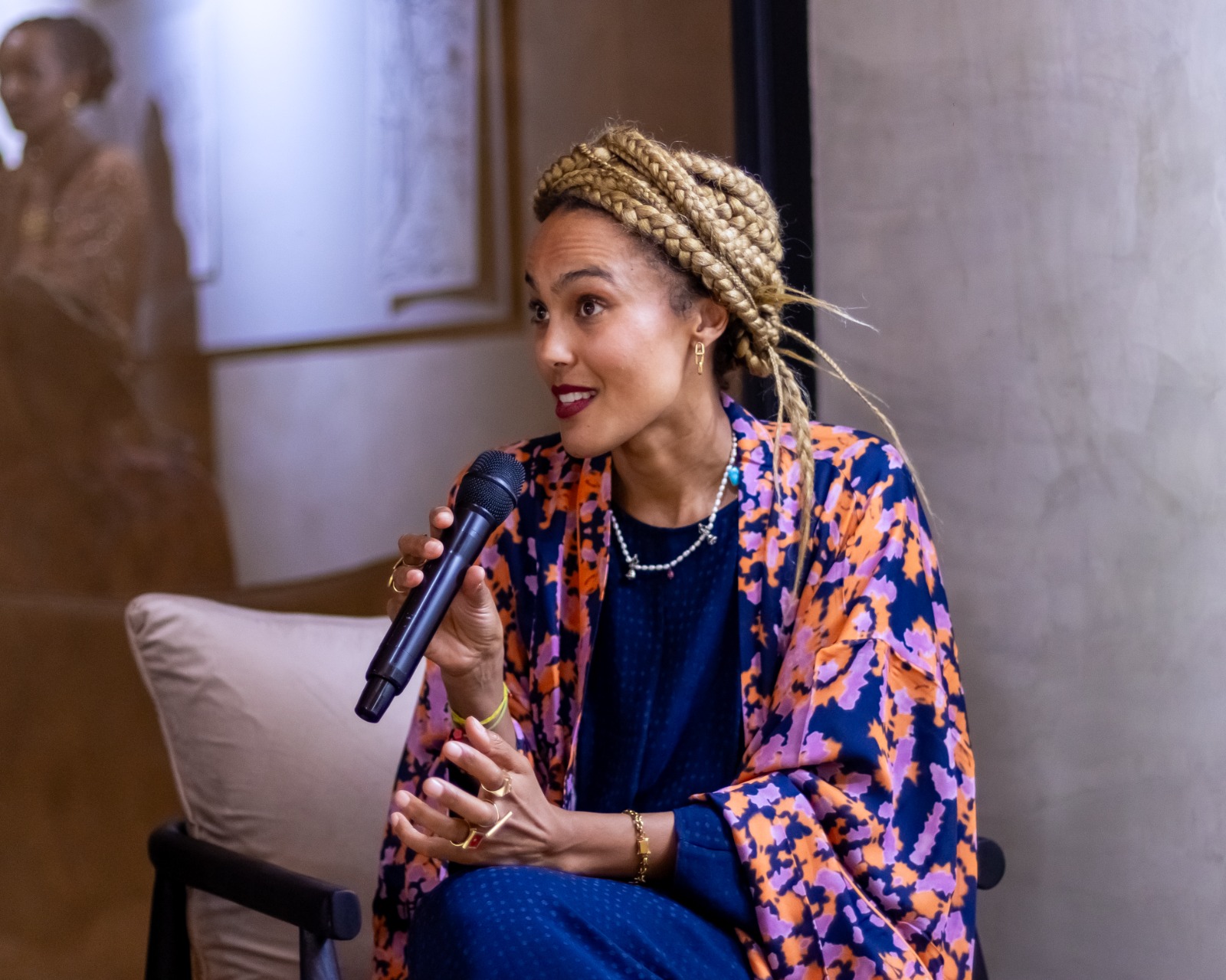 Kami Gahiga, co-founder of GICA, reflected on the institute's journey and the support it has received from the community.
