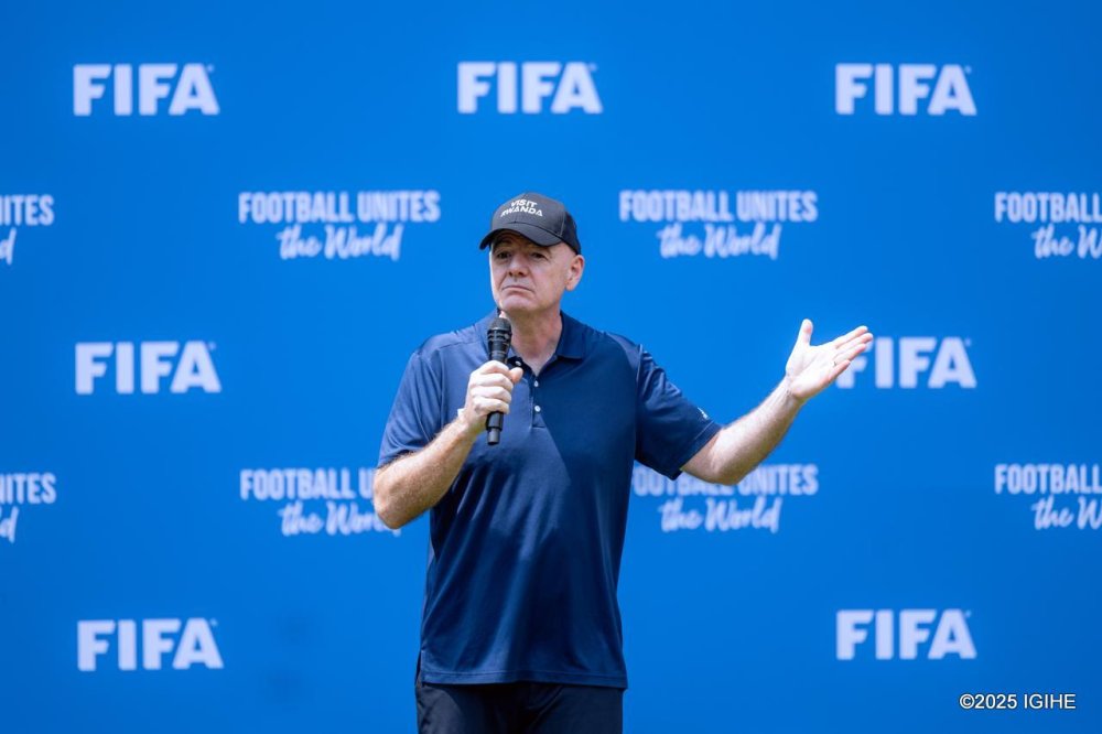 FIFA President Gianni Infantino commended the world-class infrastructure of Amahoro Stadium, suggesting it as an ideal venue for the FIFA Series matches scheduled in Kigali in March 2026.