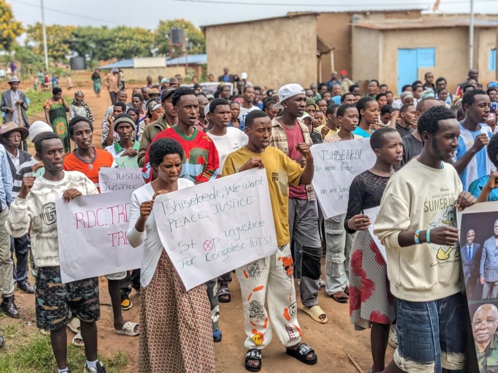 Congolese residents in Rwanda say suspending Maj Gen Ekenge is not enough and are calling for his prosecution in court.