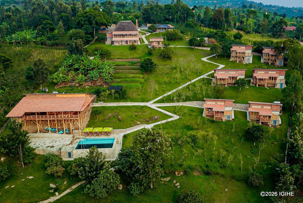 Umutuzo Lodge is located in Boneza Sector, Rutsiro District.