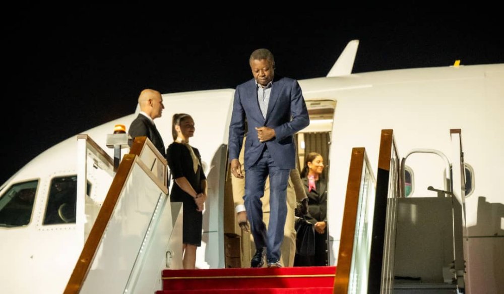 President of the Council of the Togolese Republic, Faure Essozimna Gnassingbé, arrived in Kigali on the evening of January 29, 2026, for an official visit to Rwanda.