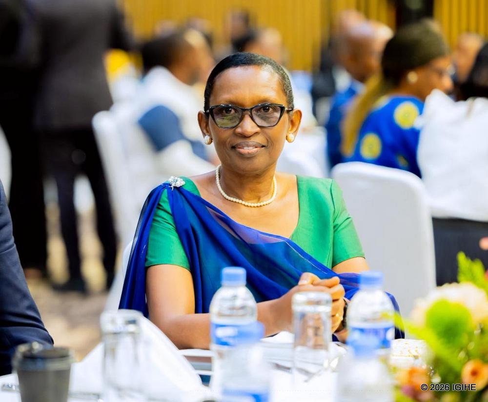 Speaker of the Chamber of Deputies Gertrude Kazarwa was among the dignitaries present.