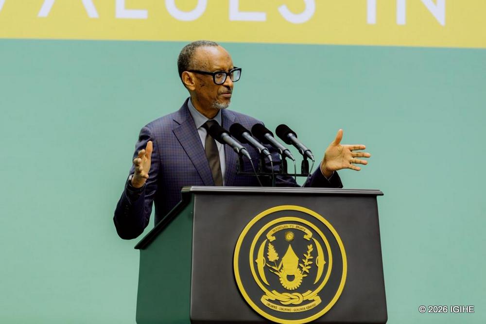 In his address, President Kagame questioned how married couples can fail to live together to the point of separation.