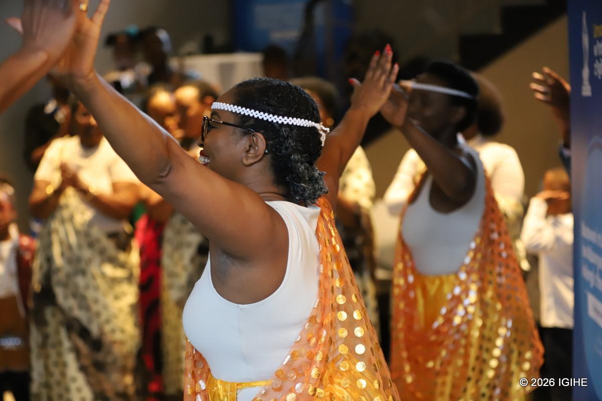 A traditional dance troupe based in Luxembourg entertained participants at the event.