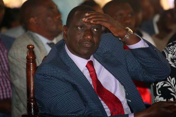 Deputy President William Ruto at PCEA Zimmerman Parish in Nairobi on November 6, 2016.