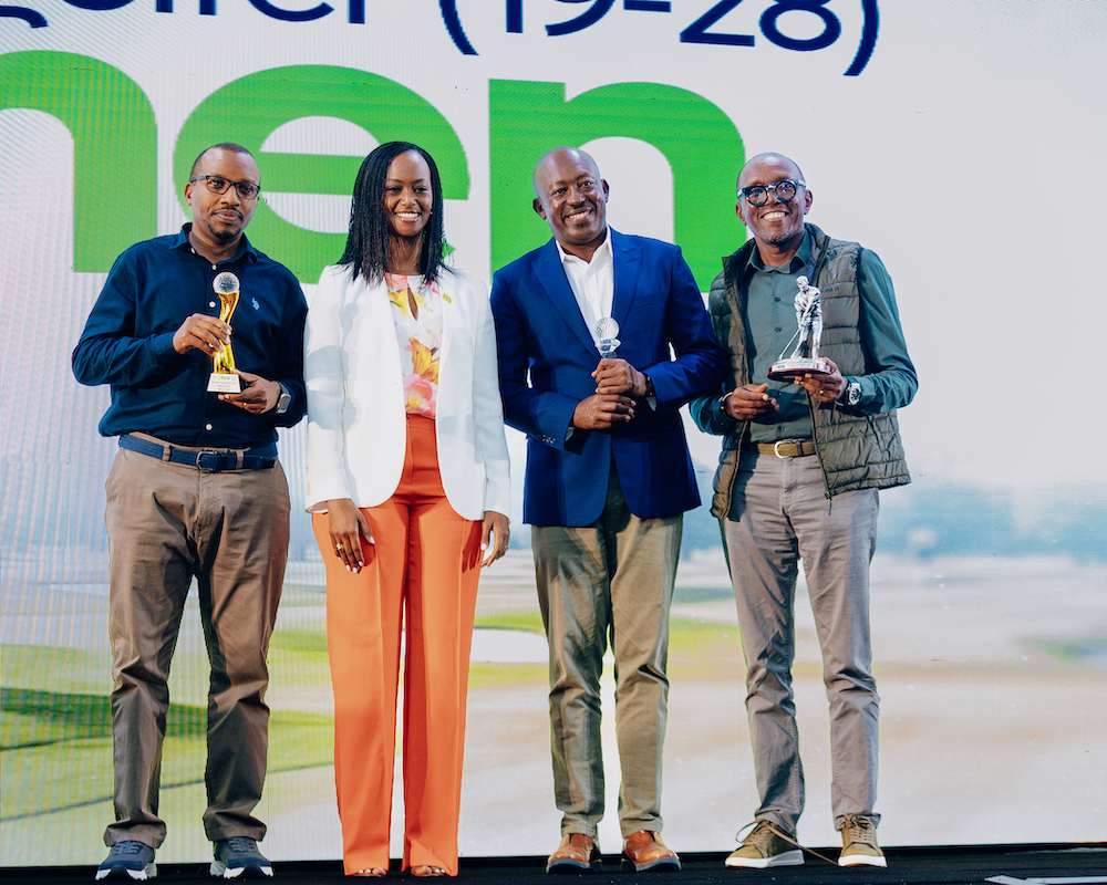 ChatGPT said:  Ben Kanzira, Mugisha Richard, and Iyamuremye Jean Pierre were among the award recipients at the event.