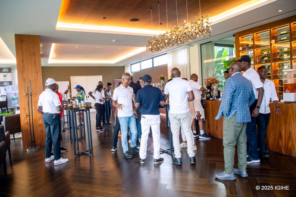 The signing ceremony took place at Kigali Golf Resort & Villas
