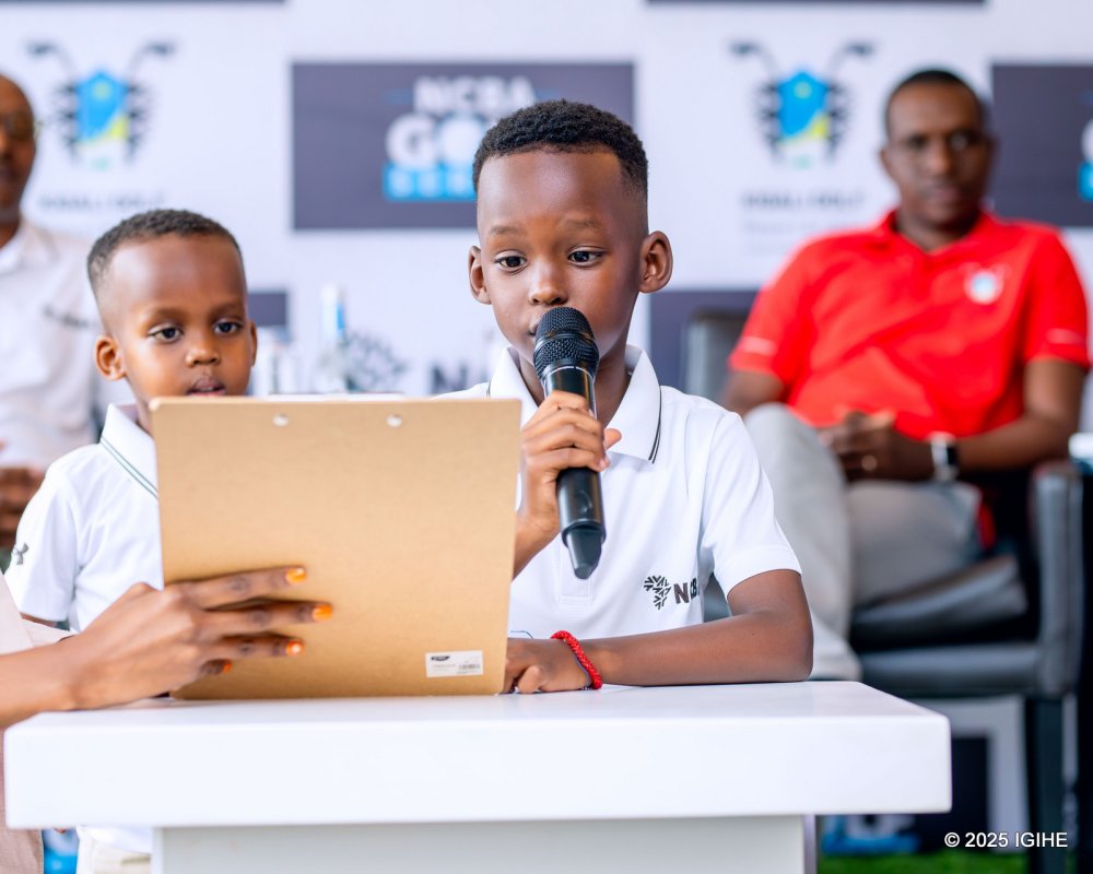 Joey Mutaboba is one of the young children demonstrating exceptional talent in golf.