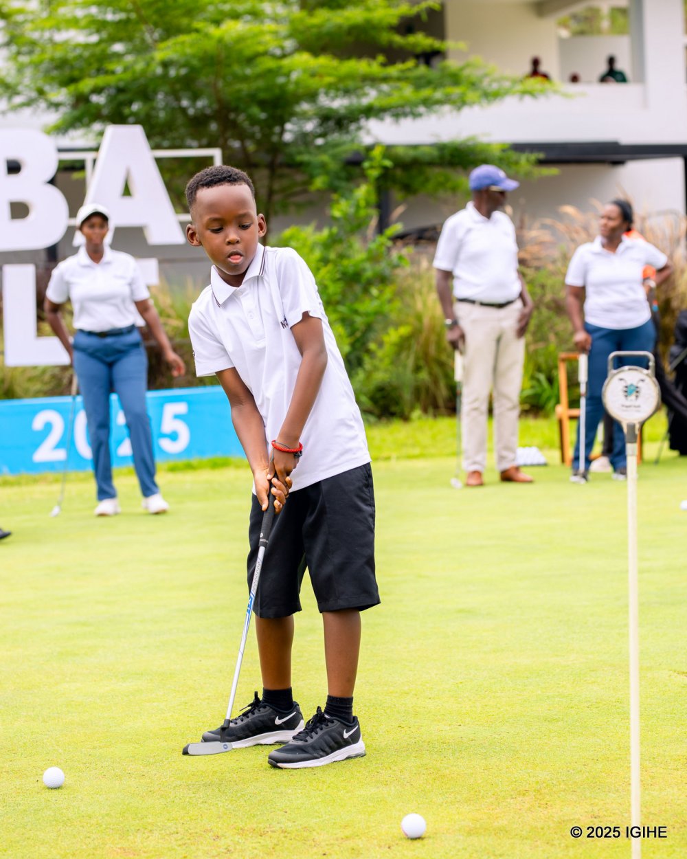 Joey Mutaboba began playing golf at a very young age.