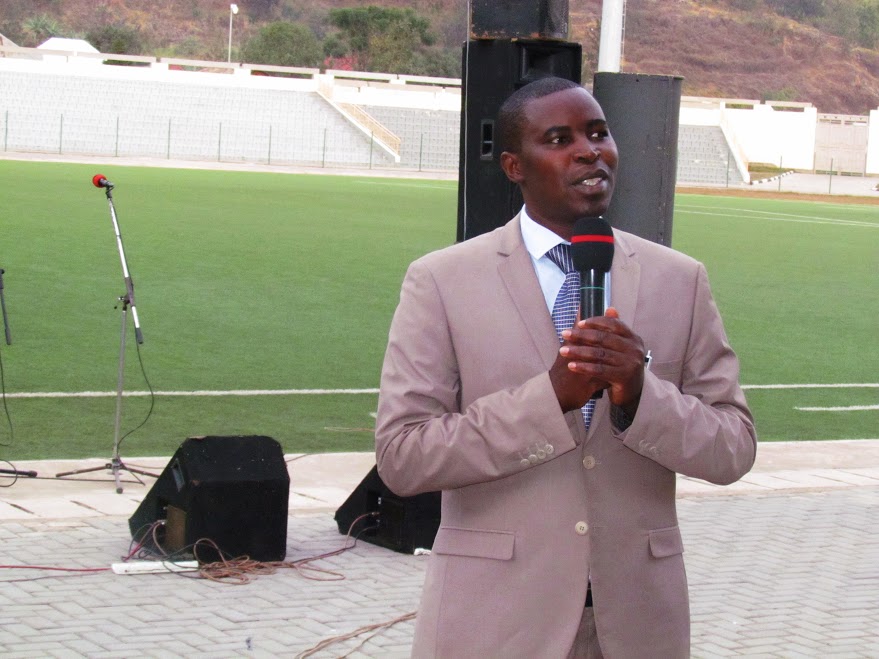 Rubavu district's Mayor, Sinamenye Jérémie