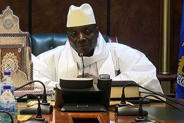 Yahya Jammeh. He has refused to hand over power to Adama Barrow but for how long?