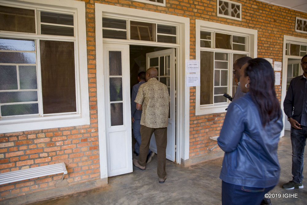 During his visit to Gakenke district, Premier Ngirente also visited Ruli Higher Institute