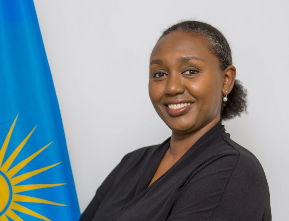 The Spokesperson of the Government of Rwanda, Yolande Makolo. 