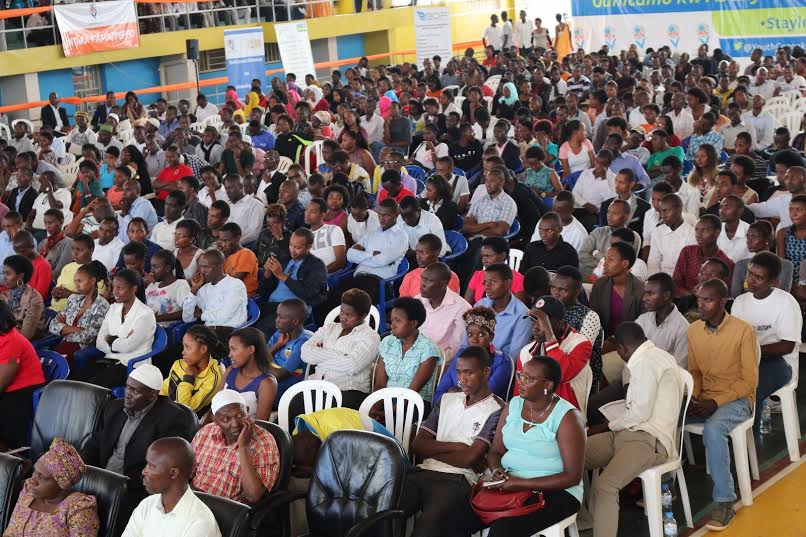 Young people listening carefully