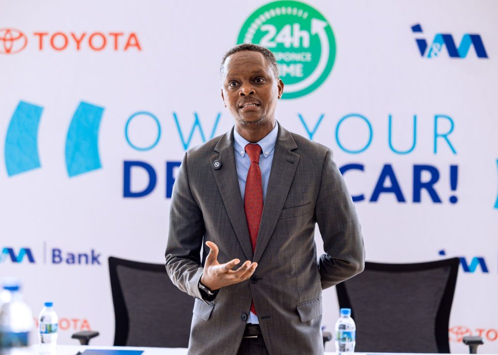 Kayihura Yves, Head of Retail Banking and Branch Operations at I&M Bank Rwanda, said the partnership will strengthen business ties between the two organisations and remove financial barriers for those who want to own new Toyota vehicles.