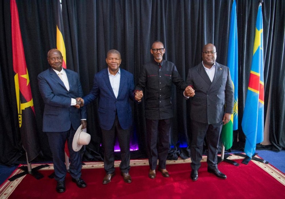 Joint meeting of the Democratic Republic of Congo, Rwanda, Uganda, and Angola to study the security situation in Ituri Province