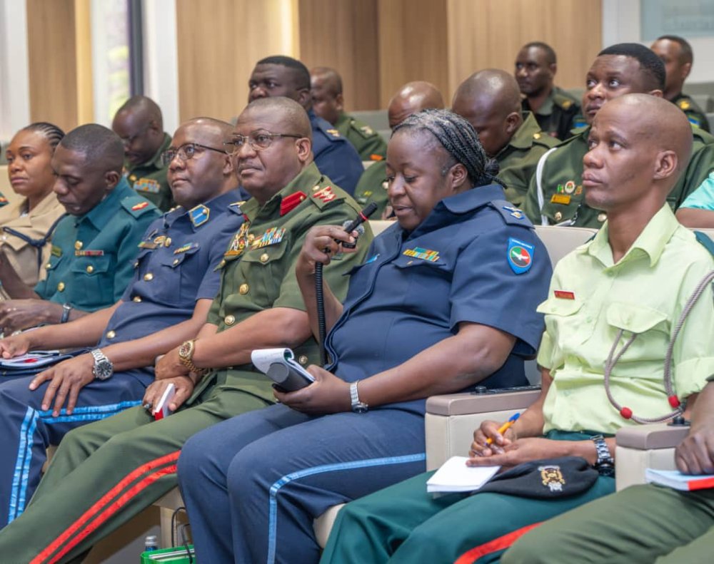 The delegation of 27 faculty and student officers from the Zambia Defence Services Command and Staff College was hosted at RDF Headquarters in Kimihurura on Tuesday.