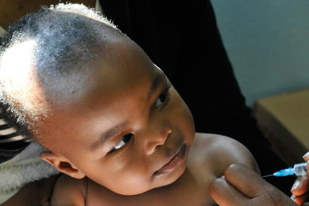 Figures from UNICEF show that globally, an estimated 67 million children missed out entirely or partially on routine immunization from 2019 to 2021. Photo UNICEF South Africa/2013/Hearfield  
