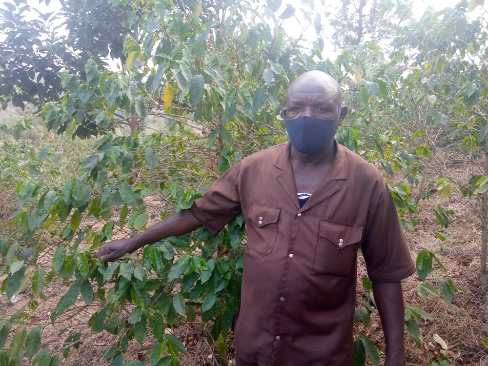Gashakwabubah Ezekiel says that coffee has lifted him out of poverty